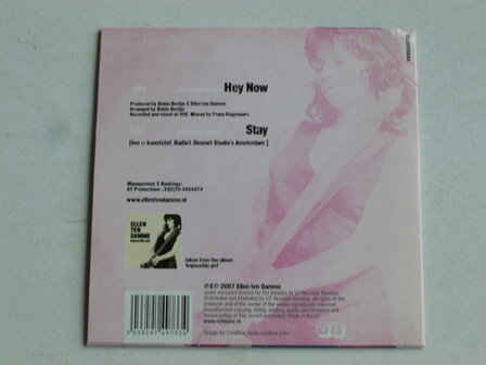 Ellen Ten Damme - Hey Now (CD Single)