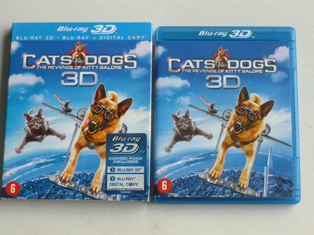 Cats &amp; Dogs - The Revenge of Kitty Galore (Blu-ray + Blu-Ray 3 D)