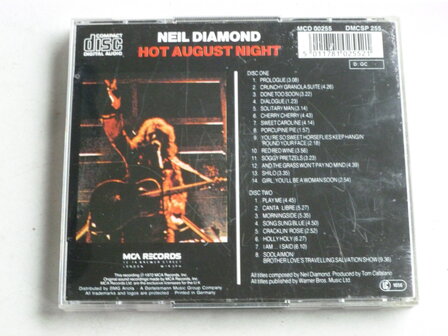 Neil Diamond - Hot August Night (2 CD) MCA