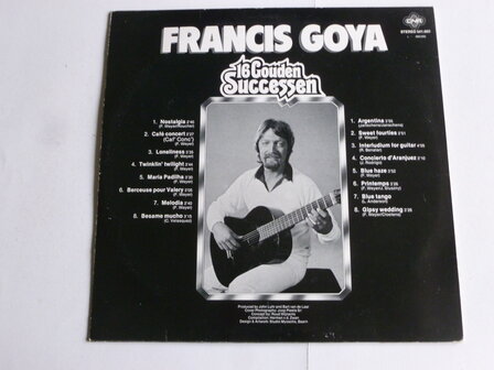 Francis Goya - 16 Gouden Successen (LP)