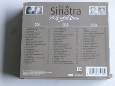 Frank Sinatra - The Greatest Voice (3 CD)