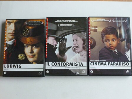 Italian Cinema Classics 1 (3 DVD) Il Conformista,  Cinema Paradiso, Ludwig