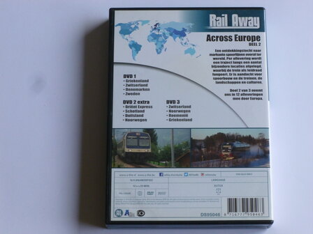Rail Away - Across Europe Deel 2 (3 DVD)