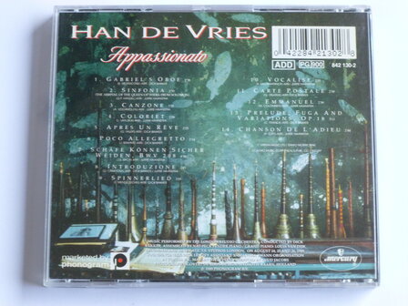 Han de Vries - Appassionato
