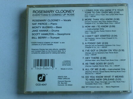 Rosemary Clooney - Everything&#039;s coming up rosie