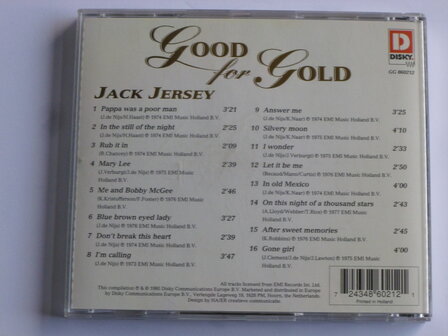 Jack Jersey - Good for Gold