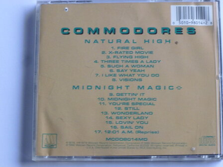 Commodores - Natural High / Midnight Magic 