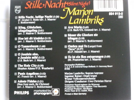 Marjon Lambriks - Stille Nacht