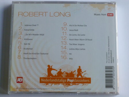 Robert Long - Nederlandstalige Popklassiekers (nieuw)