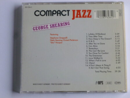George Shearing - Compact Jazz