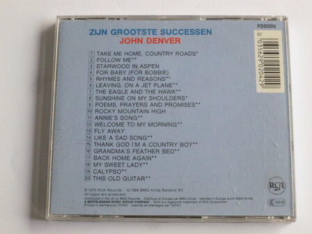 John Denver - Zijn Grootste Successen 