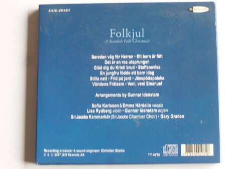 Folkjul - A Swedish Folk Christmas / Gunnar Idenstam