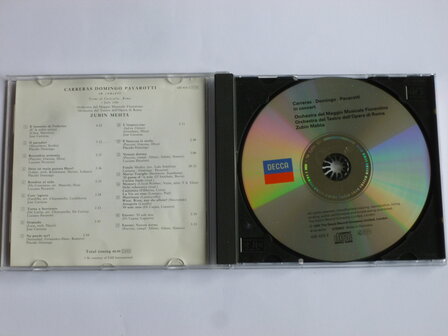 Carreras Domingo Pavarotti - in Concert / Mehta
