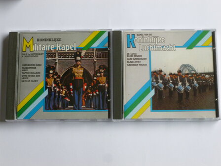 Kapel van de Koninklijke Luchtmacht / Militaire Kapel - Marsmuziek (2 CD)
