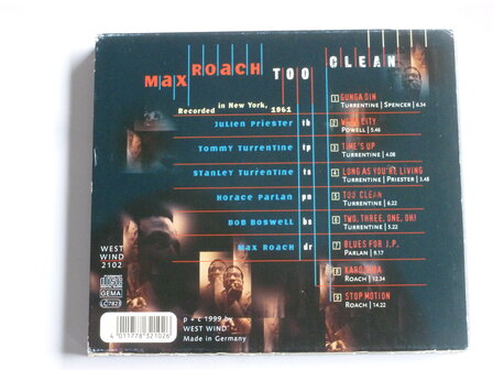 Max Roach - Too Clean