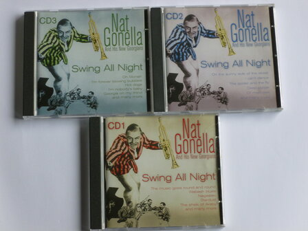 Nat Gonella and his new Georgians - Swing all Night (3 CD)