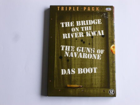 Bridge on the River Kwai + Guns of Navarone + Das Boot (3 DVD)