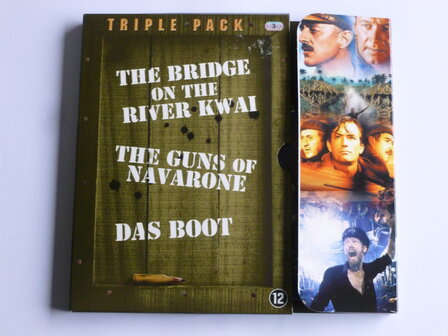 Bridge on the River Kwai + Guns of Navarone + Das Boot (3 DVD)