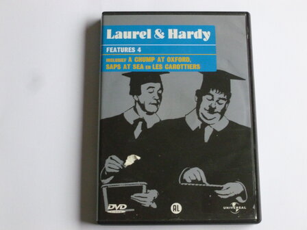 Laurel &amp; Hardy - 2 DVD Box Features 4 (dig. rem)