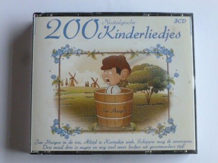 200 Nostalgische Kinderliedjes (3 CD)