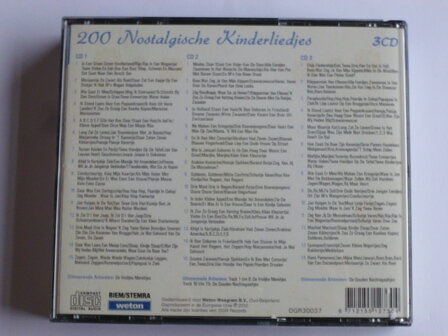 200 Nostalgische Kinderliedjes (3 CD)
