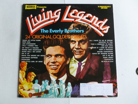 The Everly Brothers - Living Legends (LP) red vinyl
