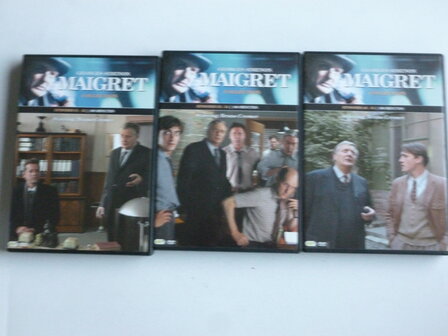 Maigret Collection Series 9 episodes 49-54 (3 DVD)
