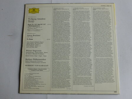 Mozart - Kr&ouml;nungsmesse / Herbert von Karajan (LP) 2530704