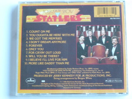 The Statler Brothers - Four for the Show