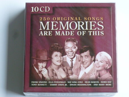 Memories are made of this - 250 original songs (10 CD) Nieuw