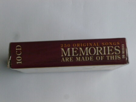 Memories are made of this - 250 original songs (10 CD) Nieuw