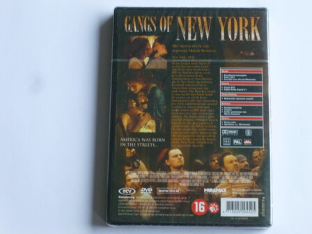 Gangs of New York - Martin Scorsese, Leonardo DiCaprio (DVD) Nieuw