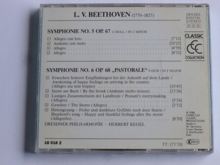 Beethoven - Symphonie 5 &amp; 6 / Herbert Kegel (capriccio)
