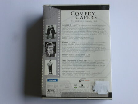 Comedy Capers - Laurel &amp; Hardy / Keystone comedies / Harold Lloyd (3 DVD) Nieuw