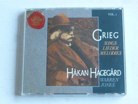 Grieg - Songs, Lieder, Melodies / Hakan Hagegard