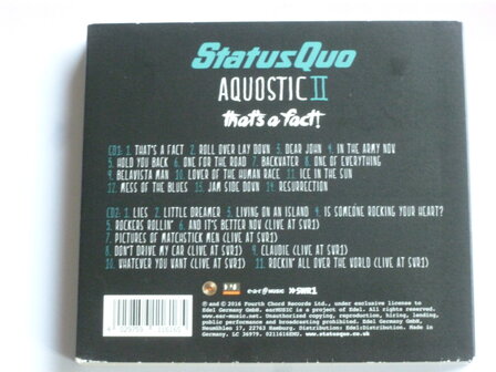 Status Quo - Aquostic II (2 CD)