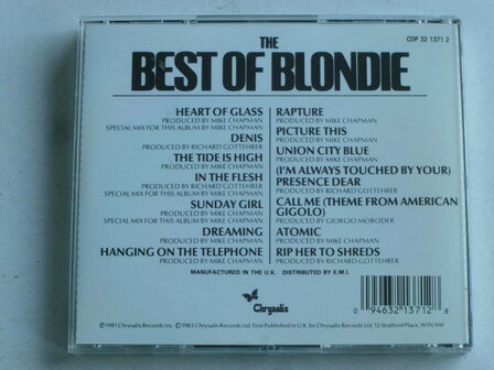 Blondie - The Best of Blondie (Chrysalis)