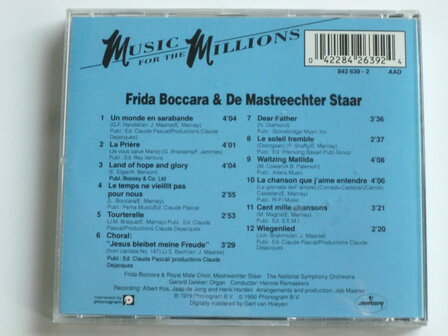 Frida Boccara &amp; De Mastreechter Staar