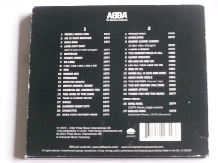 Abba - The Definitive Collection (2 CD) polar