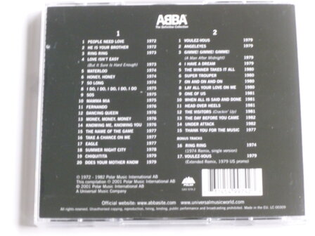 Abba - The Definitive Collection (2 CD) polar