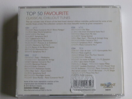 Top 50 Favourite Classical Chillout Tunes (4 CD)
