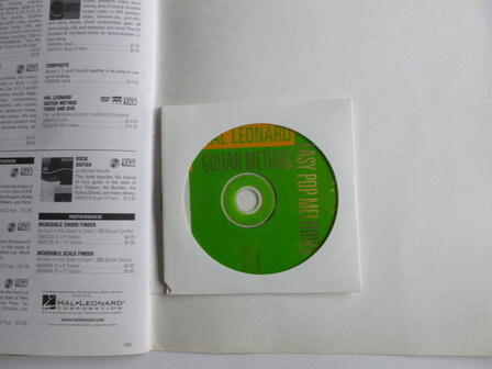 Easy Pop Melodies - Hal Leonard ( inclusief CD)