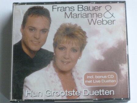 Frans Bauer &amp; Marianne Weber - Hun Grootste Duetten (2 CD)