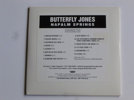 Butterfly Jones - Napalm Springs