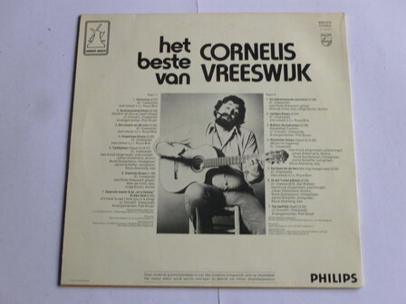 Cornelis Vreeswijk - Het Beste van Cornelis Vreeswijk (LP) gouden molen