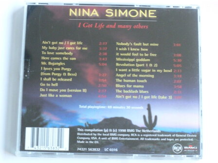 Nina Simone - I got life and many others