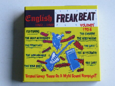English Freakbeat 1962 - 1969 / volumes 1 to 6 (6 CD)