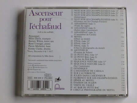 Miles Davis - Ascenseur pour L&#039; echafaud (soundtrack)