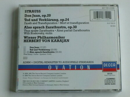 Richard Strauss - Also Sprach Zarathustra / Herbert von Karajan (decca)