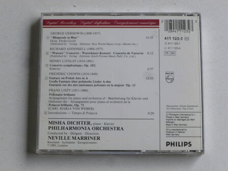 Gershwin - Rhapsody in Blue / Misha Dichter, Neville Marriner